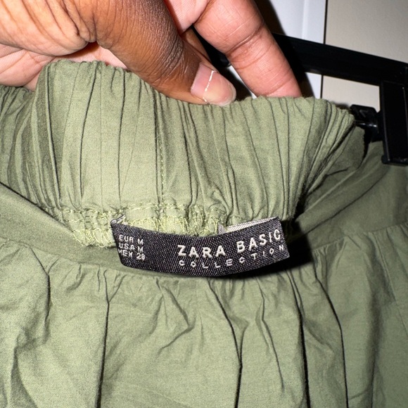 Zara Khaki Green Skirt - Picture 3 of 4